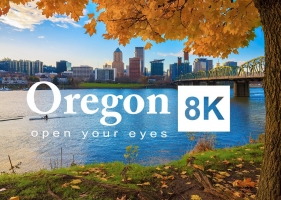 俄勒冈州8K ULTRA HD-美国最美丽的州 Oregon in 8K ULTRA HD - Most Beautiful State in USA  (60FPS) 4.04GB