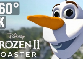 VR video 360 8K 冰雪奇缘2 过山车 Roller Coaster 360° Disney Frozen 2 POV Experience rollercoaster-vr视频下载